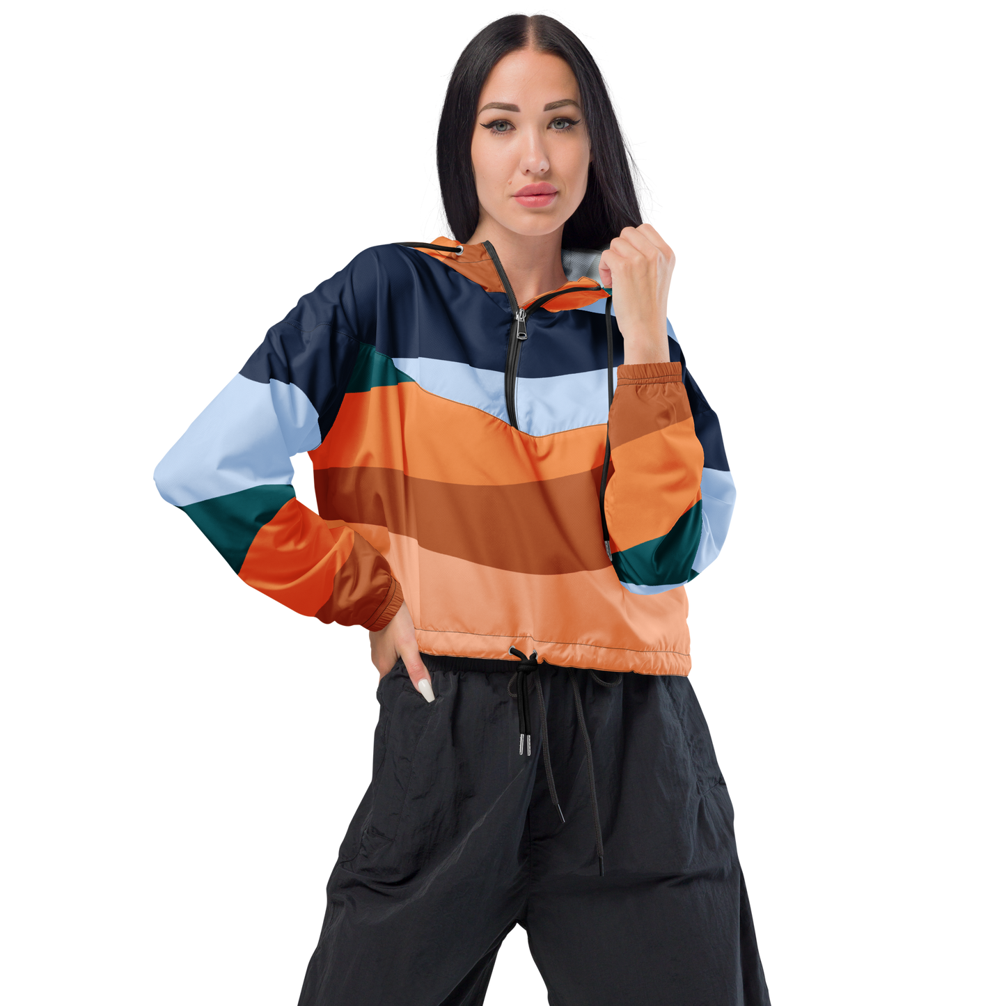 Women’s cropped windbreaker