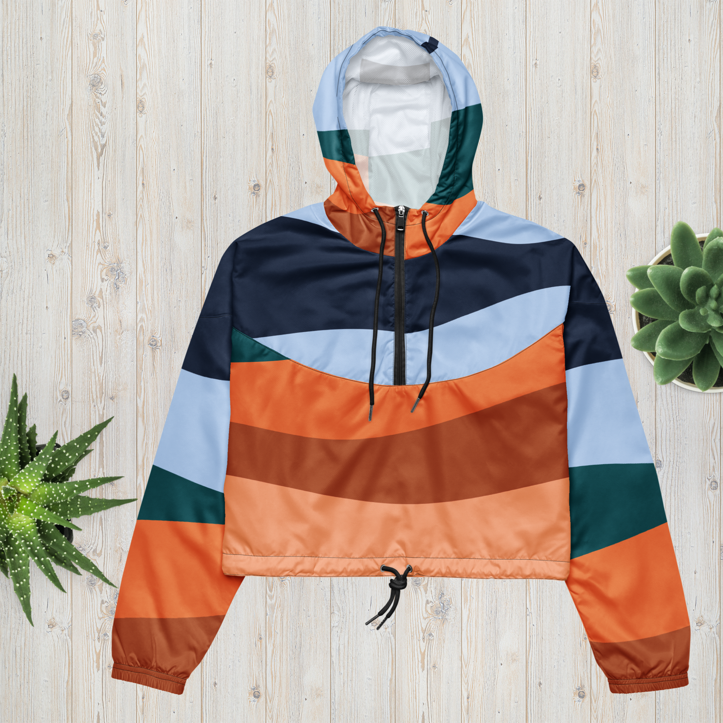 Women’s cropped windbreaker