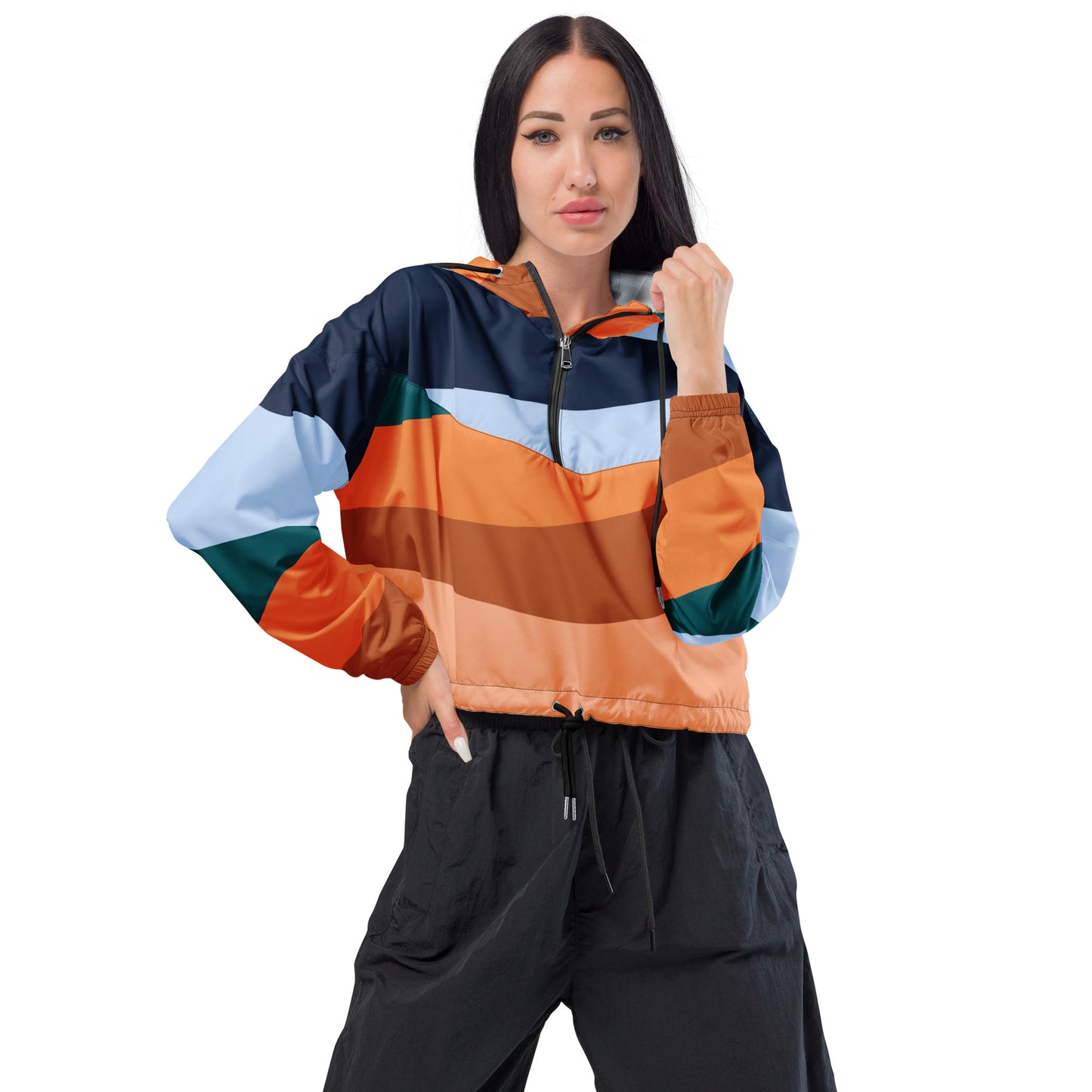 Women’s cropped windbreaker