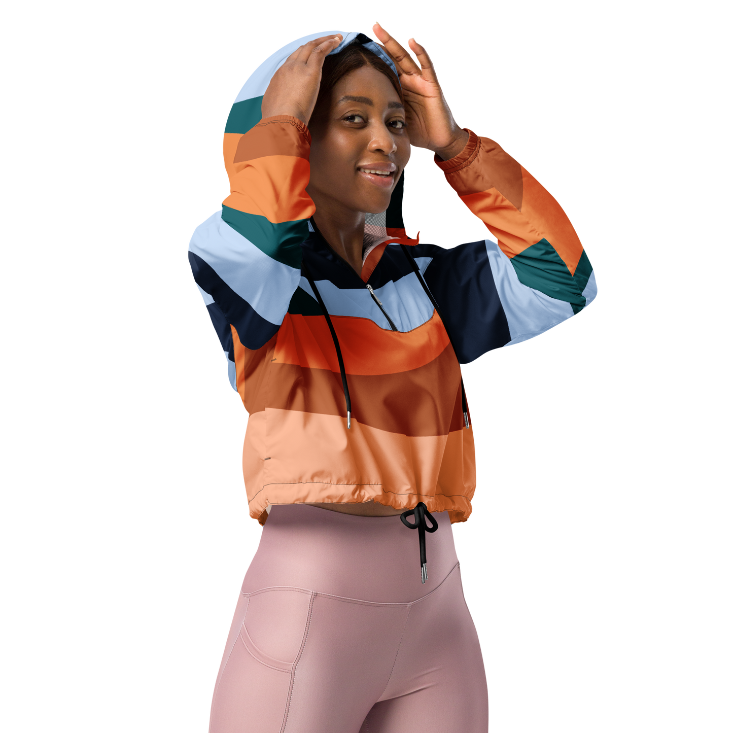 Women’s cropped windbreaker