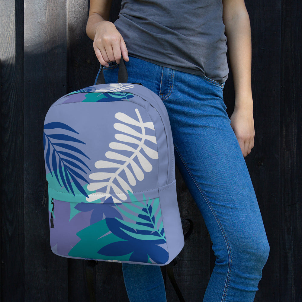 Leaf Printed Backpack