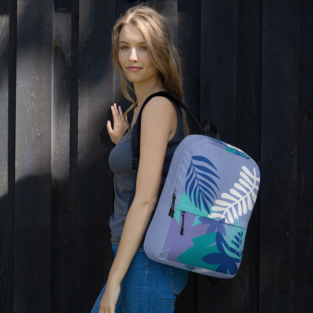 Leaf Printed Backpack