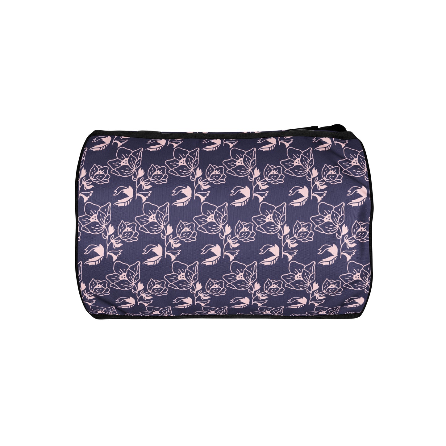 All-over flower print gym bag