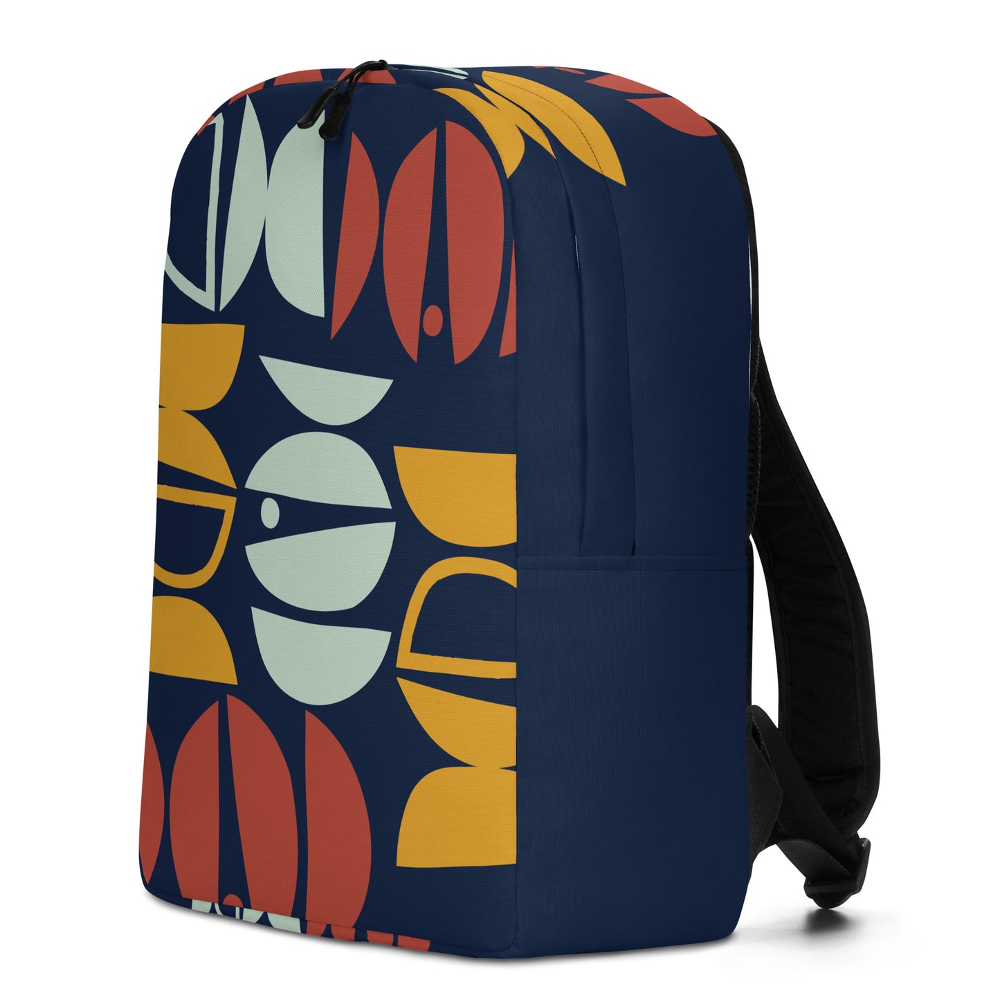 Abstract Printed Minimalist Backpack