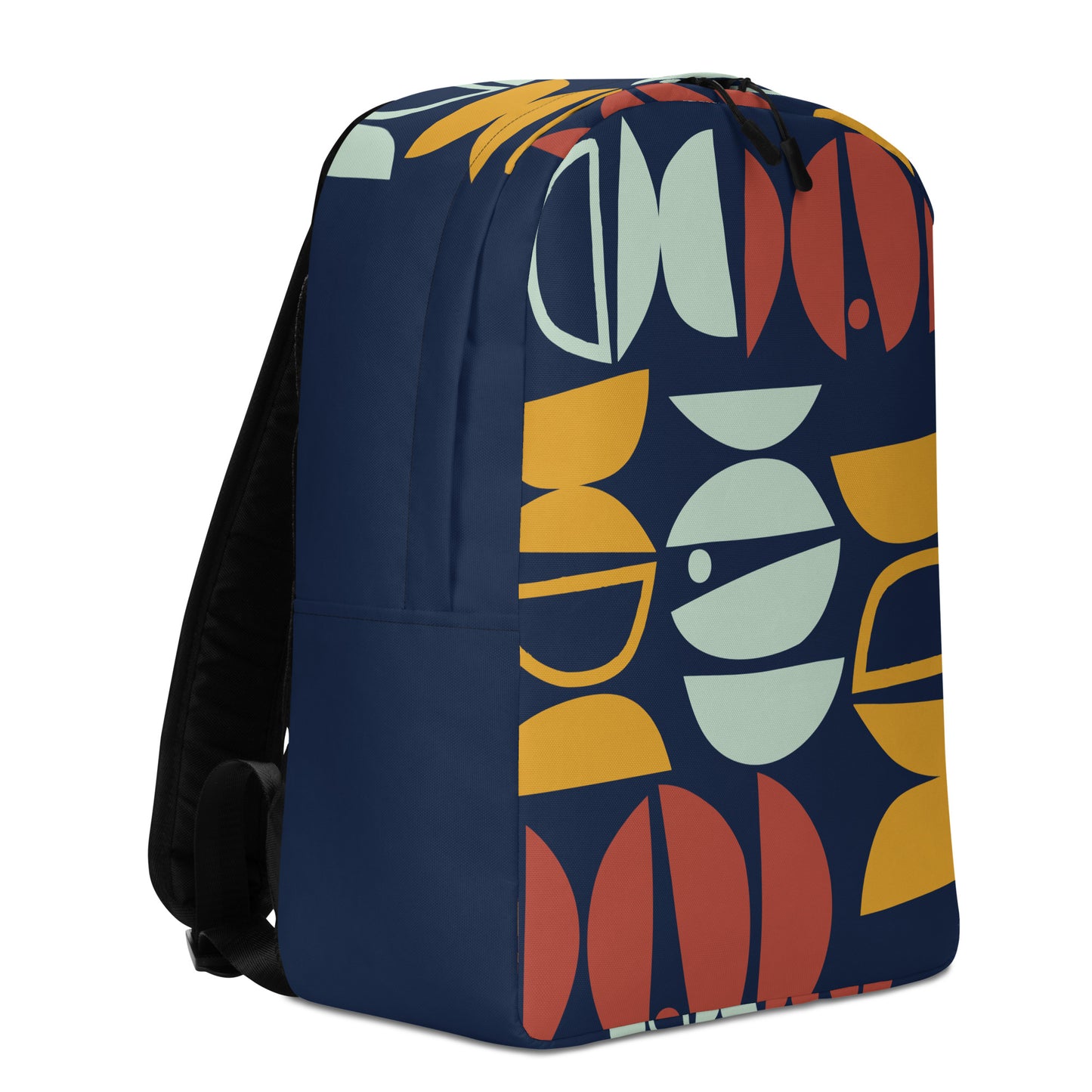 Abstract Printed Minimalist Backpack