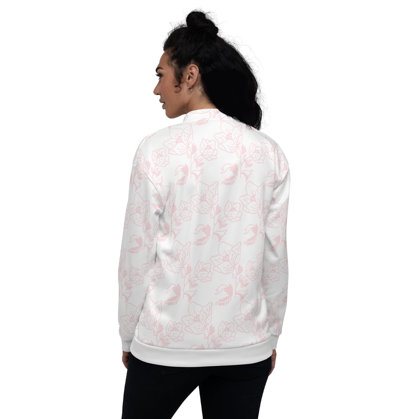 Flower Unisex Bomber Jacket