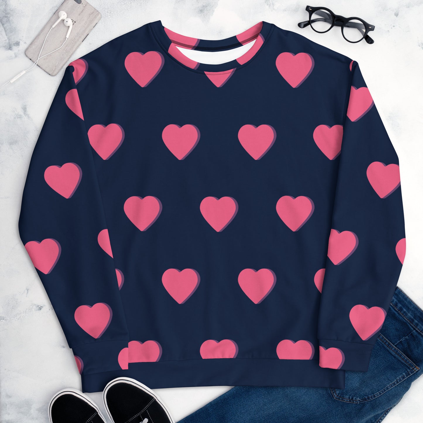 Hart Printed Unisex Sweatshirt