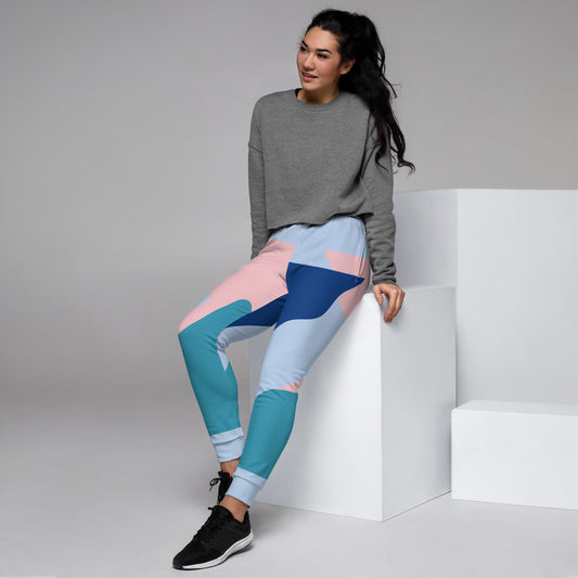 Abstract Printed Women's Joggers