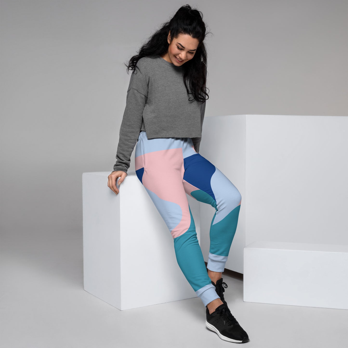 Abstract Printed Women's Joggers