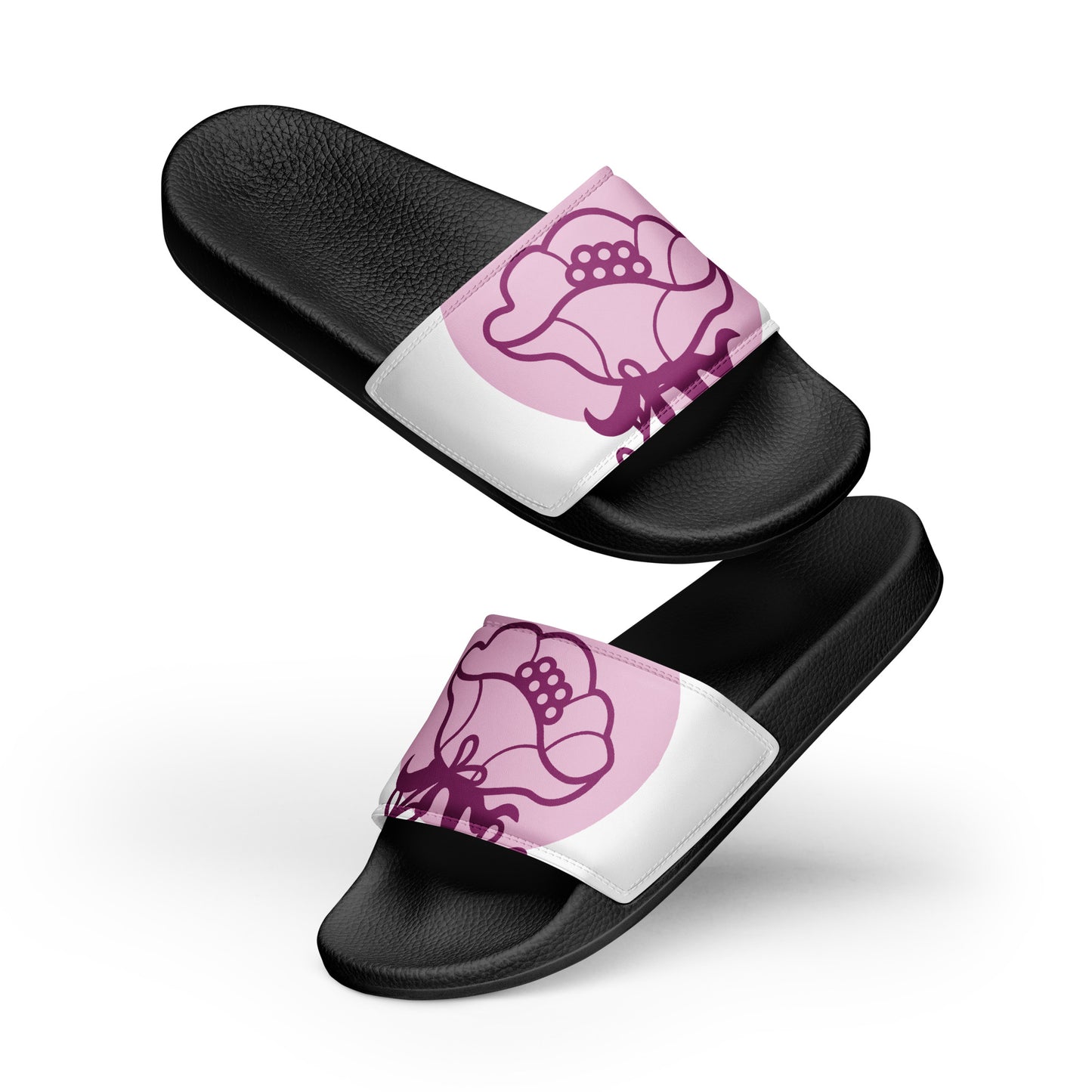 Flower Printed Women's slides